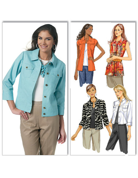 Modello di giacca - Butterick 5616