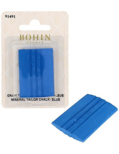 Gesso sarto rettangolare minerale blu Bohin