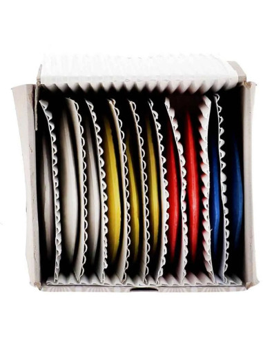 Scatola di 10 gessetti triangolari colori assortiti Bohin