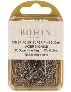Scatola di 500 spilli super-fini Bohin 2