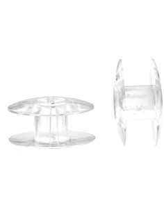 Spoline bombate per macchina da cucire in plastica Bohin 2
