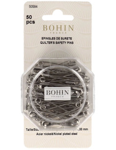 Scatola di 50 spille da balia 48 mm Bohin