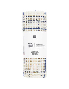 Tela per punto annodato Hooki Hooki - 15 fori per 10 cm - 48,5 x 48,5 cm