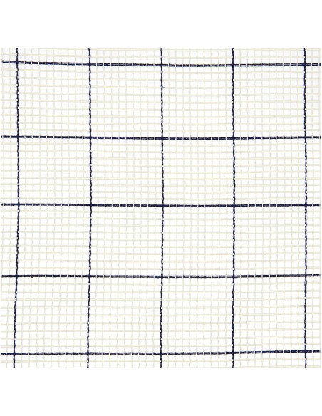 Tela per punto annodato Hooki Hooki - 15 fori per 10 cm - 48,5 x 48,5 cm