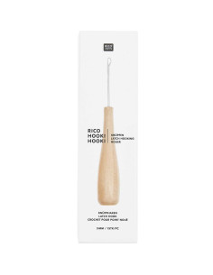 Uncinetto per punto annodato 3 mm Hooki Hooki Rico 2