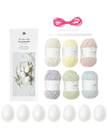 Kit uncinetto - Uova di Pasqua