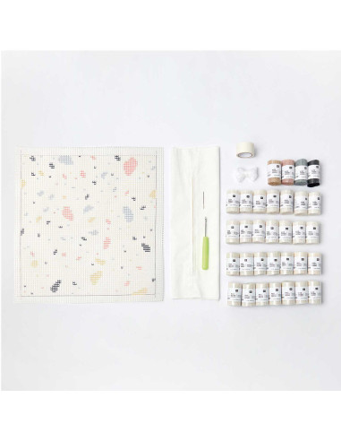 Kit di annodatura - Cuscino Terrazzo