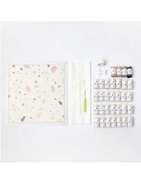 Kit di annodatura - Cuscino Terrazzo