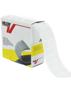 Scatola di 200 pastiglie adesive bianche VELCRO® Brand