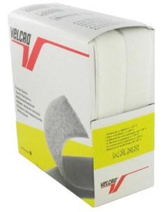 VELCRO® Brand adesivo bianco 20 mm di larghezza scatola da 5 metri