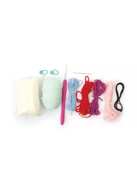 Kit per uncinetto minigurumi - Kazuo il leone