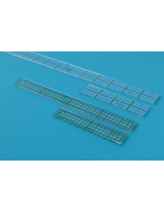 Mini righello per patchwork e cucito Bohin 1 x 4 pollici 2