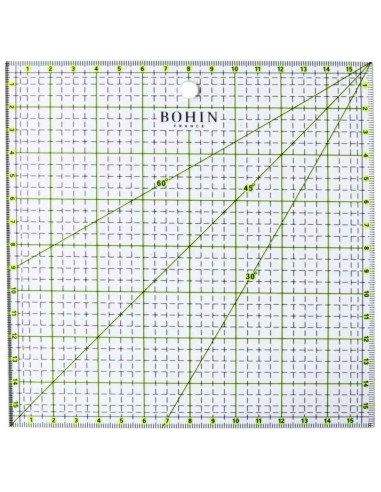 Righello patchwork Bohin 16 x 16 cm