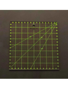 Righello patchwork Bohin 16 x 16 cm 2
