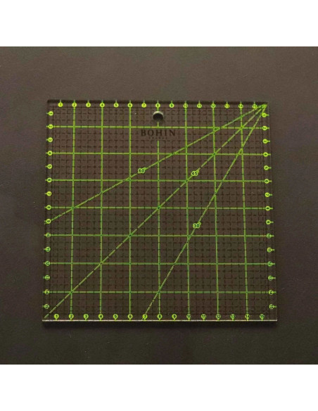 Righello patchwork Bohin 16 x 16 cm