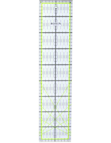 Righello patchwork Bohin 10 x 45 cm