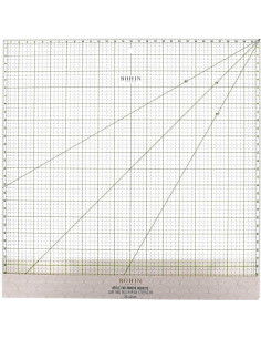 Righello patchwork quadrato Bohin 32 x 32 cm 2