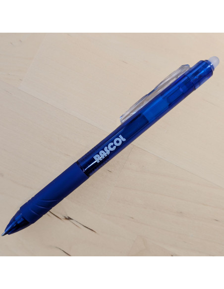 Penna cancellabile a caldo premium Rascol - Blu