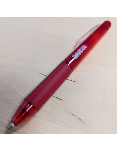 Penna cancellabile a caldo premium Rascol - Rosso