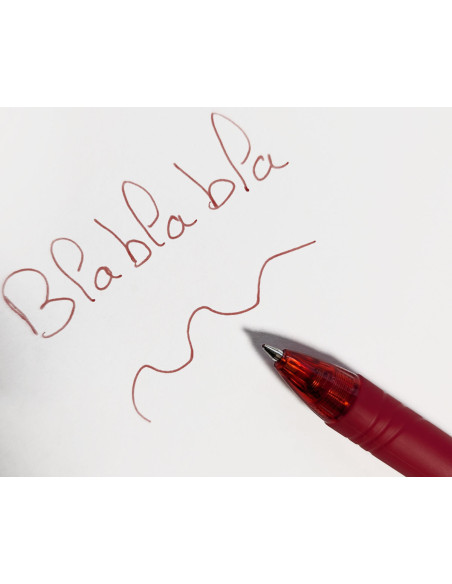 Penna cancellabile a caldo premium Rascol - Rosso