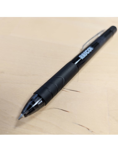Penna cancellabile a caldo premium Rascol - Nero