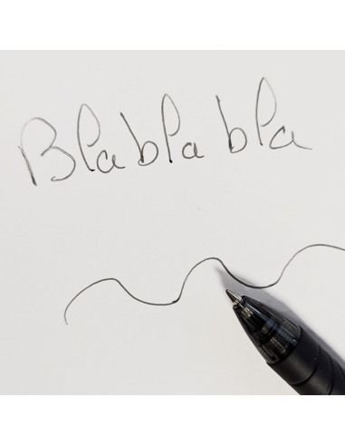 Penna cancellabile a caldo premium Rascol - Nero