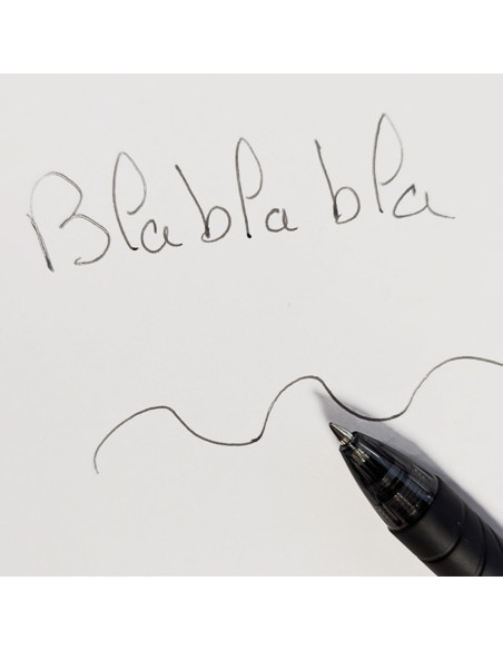 Penna cancellabile a caldo premium Rascol - Nero