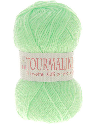 Confezione di 2 gomitoli di filato per maglieria layette Tourmaline