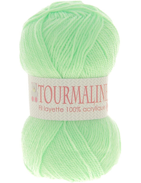 Confezione di 2 gomitoli di filato per maglieria layette Tourmaline