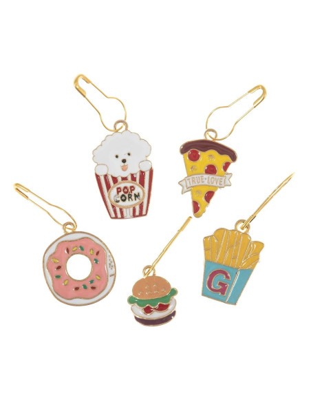Set di 5 marcatori a rete - Snack