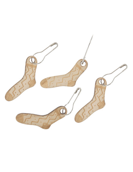 Set di 10 marcatori a maglia - Woolly Sock