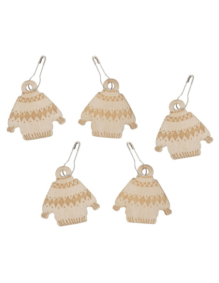 Set di 10 marcatori a maglia - Woolly Jumper