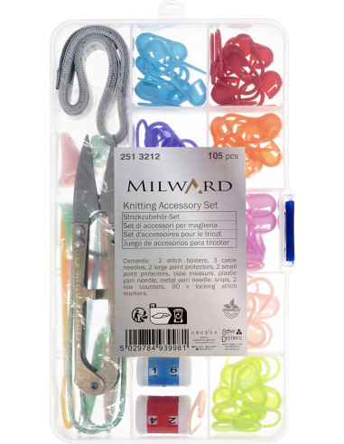 Set di accessori per il lavoro a maglia