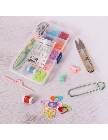 Set di accessori per il lavoro a maglia