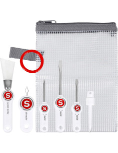 Set completo di strumenti per la manutenzione della macchina da cucire Singer 2