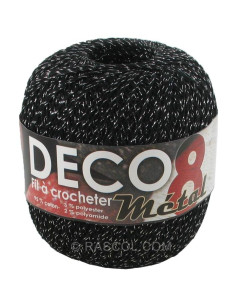 Cotone déco 8 lurex