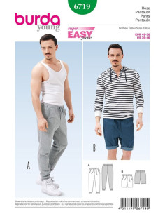 Modello di pantaloni - Burda 6719