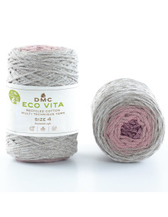 Cotone riciclato Eco Vita 4 Multico DMC