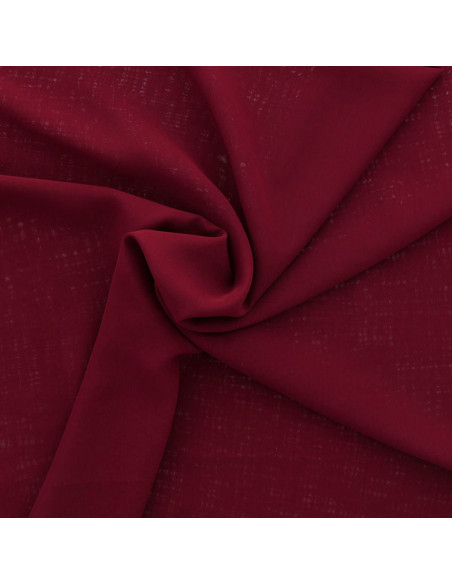 Tessuto chiffon - Bordeaux