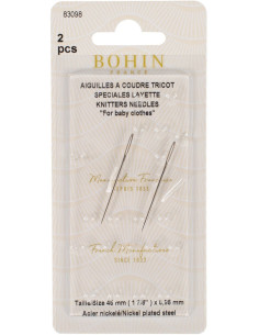 Aghi per lana speciale layette Bohin