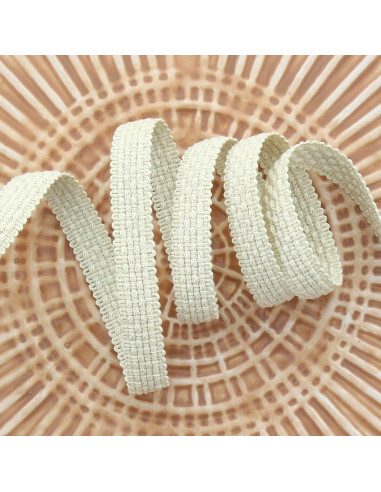 Gallone bordato - Ecru
