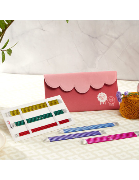 Set di ferri a doppia punta KnitPro Zing