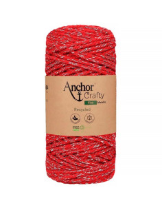 Cotone macramè riciclato Crafty Fine Metallic Anchor