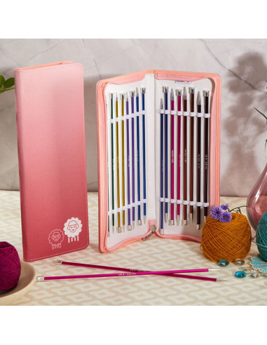 Kit di ferri dritti KnitPro Zing