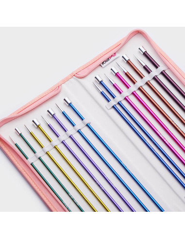 Kit di ferri dritti KnitPro Zing