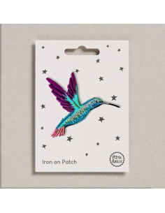 Toppa termoadesiva - Colibrì