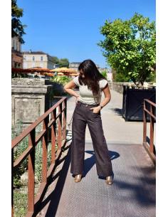 Modello di pantaloni Ziggy - Clématisse Pattern