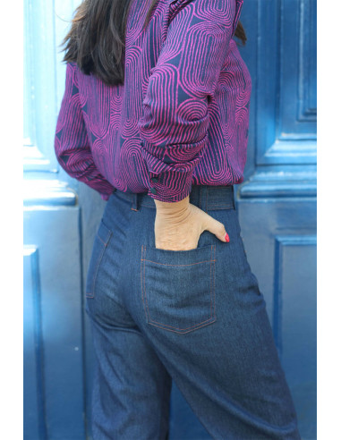 Modello di pantaloni Ziggy - Clématisse Pattern