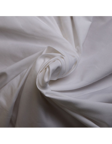 Tessuto cotone Oxford Optic White - Atelier Brunette