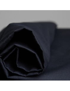 Tessuto cotone Oxford Deep Charcoal - Atelier Brunette